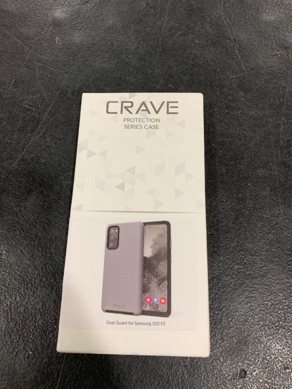 Photo 1 of Crave for Samsung Galaxy S20 FE Case, Shockproof Protection Dual Layer Case for Samsung Galaxy S20 FE 5G (6.5 inch) - Slate