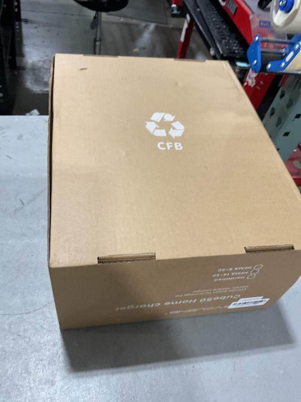 Photo 1 of EVCUBNB EV Charger Level 2?50 Amp/240V Charge Station, Indoor/Outdoor EVSE, 25Ft Cable Level 2 ev Charger, WiFi/APP/RFID/Bluetooth (NEMA14-50 Plug or Hardwired)