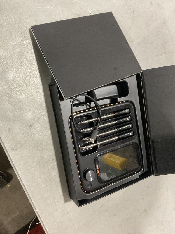 Photo 1 of INKBIRD WiFi Wireless Meat Thermometer with 360°Readable LCD Standalone Base?4 Probes Digital Food Meat Thermometer with Remote Control for BBQ, Grill, Oven, Smoker, Rotisserie, Kitchen