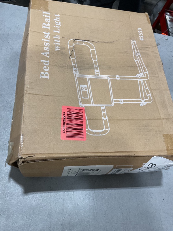 Photo 1 of Bed Rails for Elderly Adults Safety, Extended Bed Assist Rail for Seniors with Motion Light & Storage Pouch - 400lbs ASTM Approved Bed Guard Rails, Fit King Queen Full Twin Beds