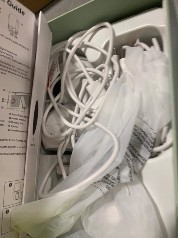 Photo 1 of Momcozy Video Baby Monitor, 5.5” 1080P Full HD Baby Monitor with Camera No WiFi, Infrared Night Vision, 5800mAh 120-hrs Battery, ECO, VOX, 2-Way Audio, 1640ft Range, Record and Rewind Locally, BM03