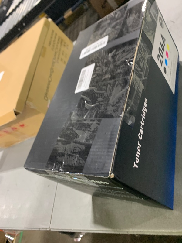 Photo 1 of 206A Toner cartridges 4 Pack Compatible for Color Laser Jet Pro MFP M283fdw M283cdw for HP 206A 206X 206 Toner Cartridges for HP206A HP206X Toner for MFP M283fdw M283cdw M255dw Toner with Chip