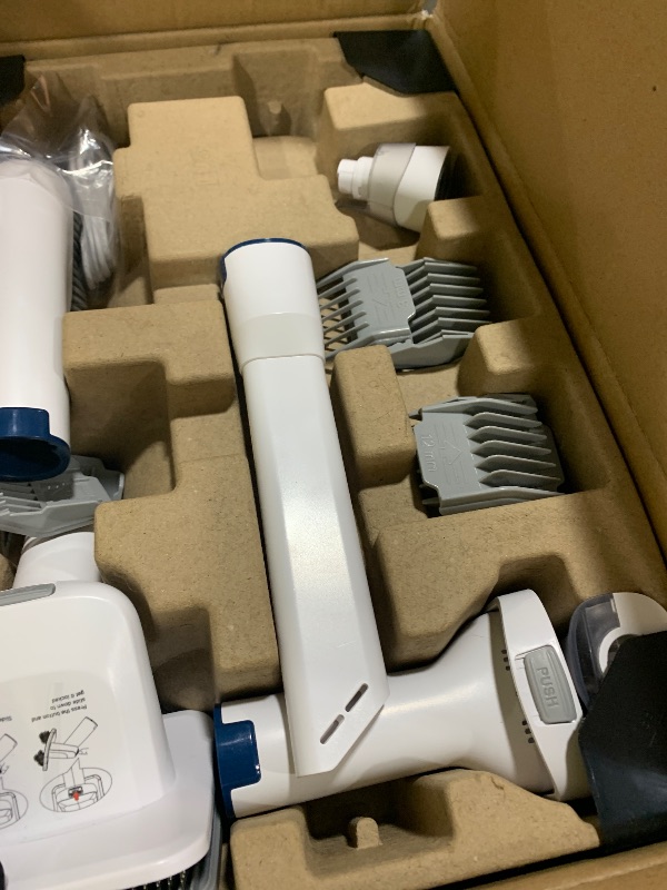 Photo 1 of oneisall Dog Grooming Vacuum, Pet Grooming Vacuum with Clipper Nail Grinder, 1.5L Dust Cup Dog deshedding Brush with 7 Tools for Shedding Pet Hair, Home Cleaning(Blue)