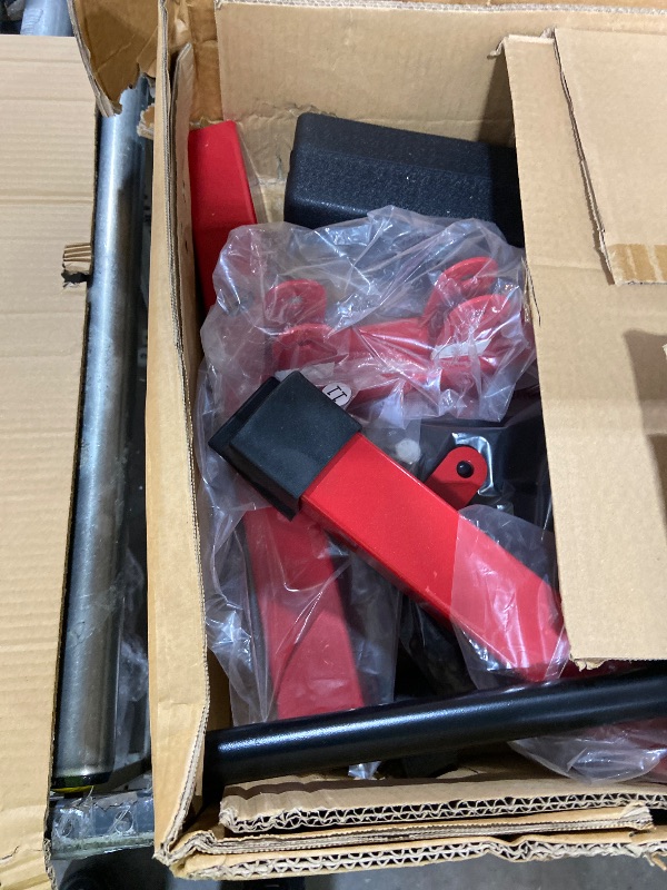 Photo 1 of Fitvids Multi-Functional Home Gym Equipment with 160 lbs Weight Stack, Black