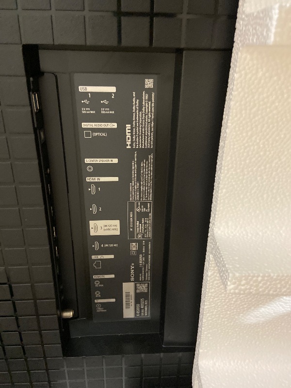 Photo 1 of Sony BRAVIA 5 85 Inch TV, Mini LED, 4K Smart Google TV, XR Processor with AI Technology,120hz Television with Dolby Vision/Atmos, Exclusive Features for PlayStation®5, K-85XR50, 2025 Model