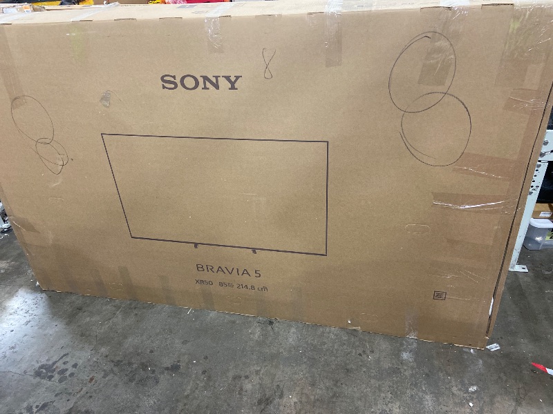 Photo 1 of Sony BRAVIA 5 85 Inch TV, Mini LED, 4K Smart Google TV, XR Processor with AI Technology,120hz Television with Dolby Vision/Atmos, Exclusive Features for PlayStation®5, K-85XR50, 2025 Model
