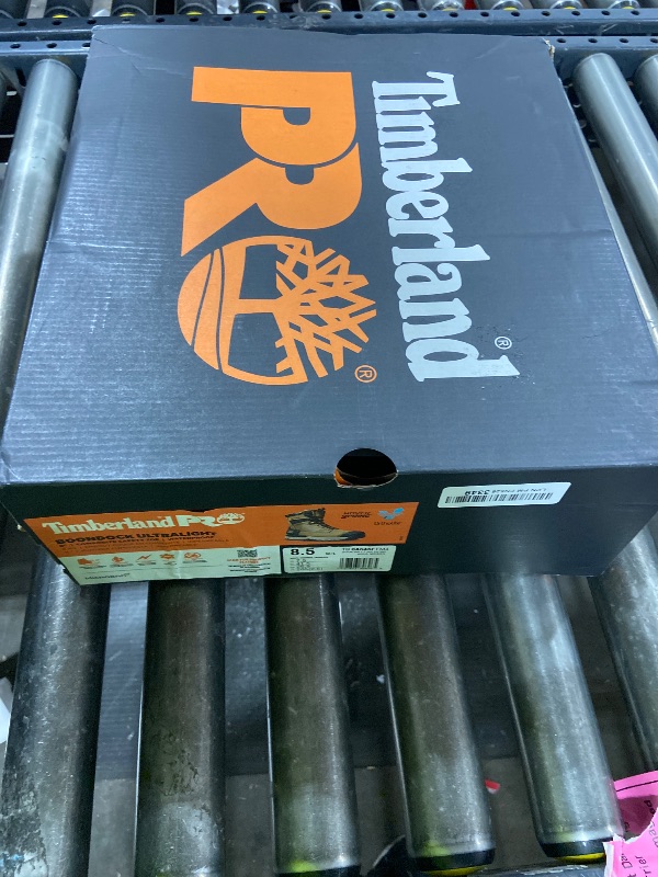 Photo 1 of Timberland PRO Men's Boondock Ultralight 8 Inch Composite Safety Toe Insulated Waterproof Industrial Work Boot, Medium Brown, 8.5 Wide