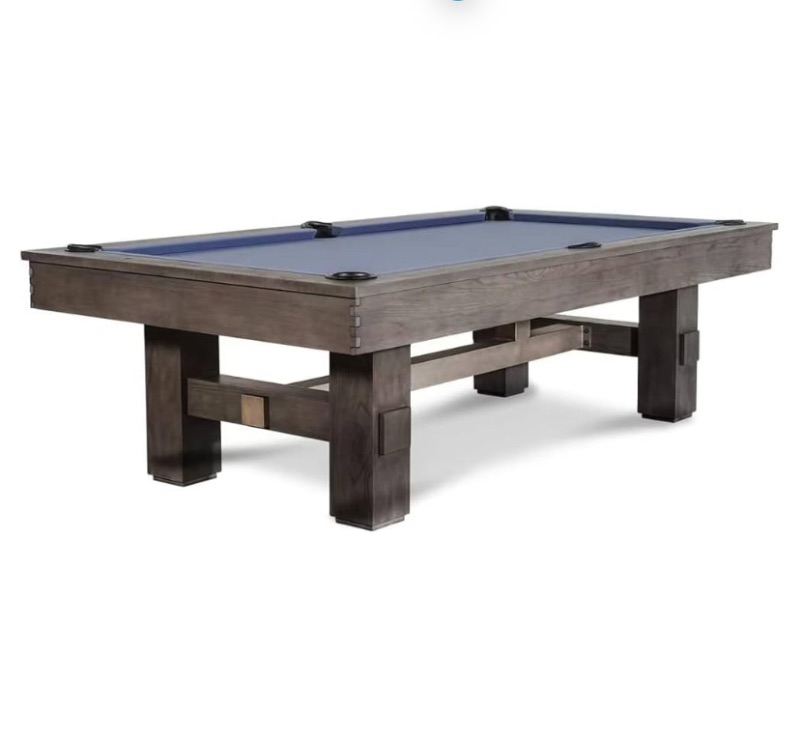Photo 1 of Nixon Billiards - Kemp Slate Billiard Pool Table - Grayson Gray/Weathered Slate - 7ft and 8ft