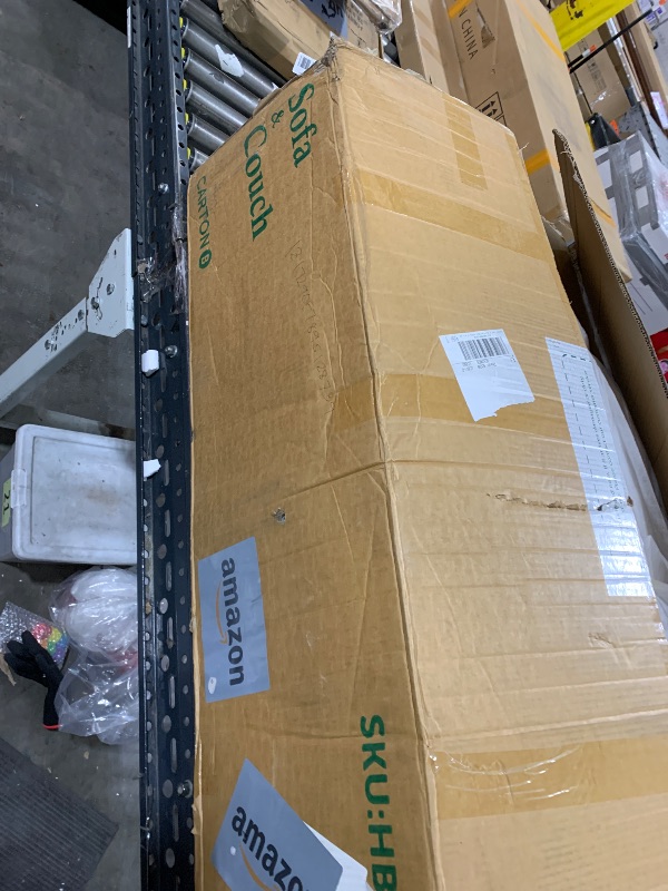 Photo 1 of JustYes 76.4'' Boneless Couch Sofa Bed - Fixed-Shape Frame Sleeper Sofa with Pull-Out Bed, Modular Futon Loveseat for Living Room, Bedroom Lounge, Dorm & Office, Beige