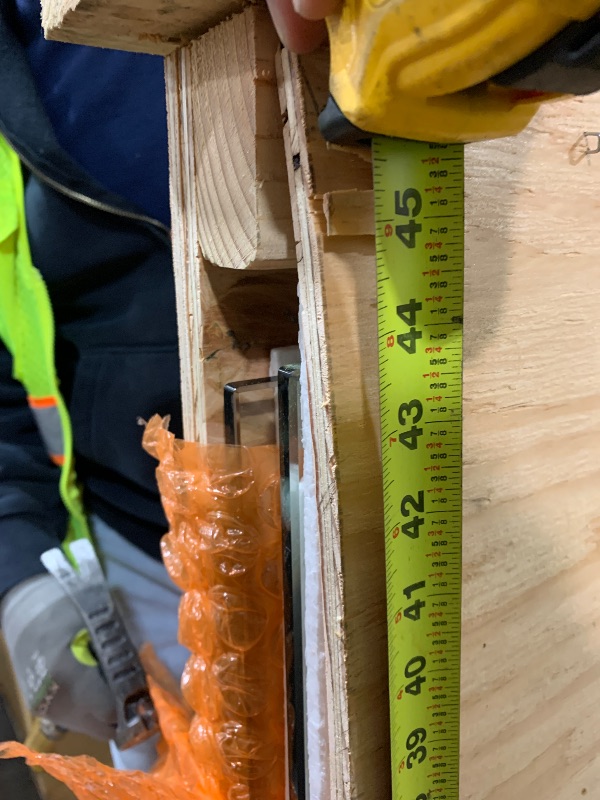 Photo 1 of Shower door pair approx. size in photos