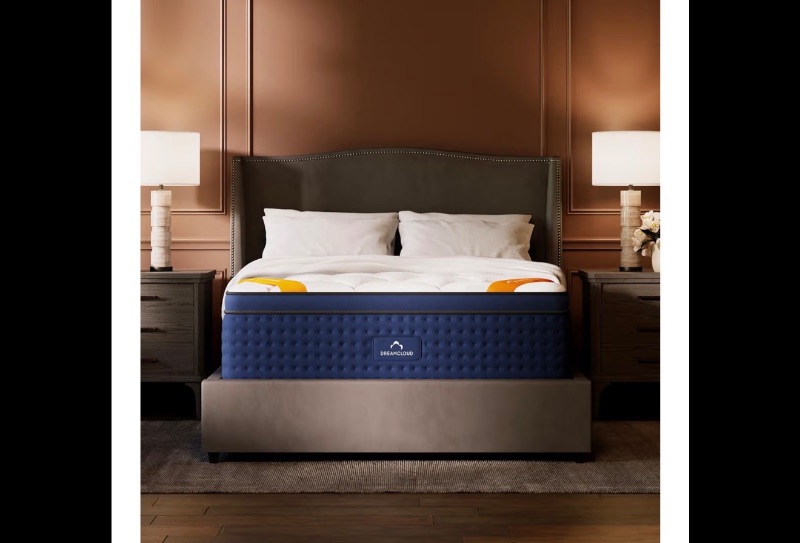 Photo 1 of DreamCloud Premier Rest 14" Queen Mattress - Luxury Hybrid Memory Foam - 365 Night Trial - Premium Pressure-Relieving Layers - Forever Warranty - Mattress in a Box - CertiPUR-US Certified