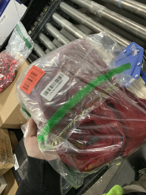 Photo 1 of Red Big Bow Decor, 50 x 20 Inch Large Ruby Red Velvet Bow as Christmas Backdrop Wedding Birthday Party Room Wall Decor, Large Giant Valentine's Day Decorations (Heavyweight Velvet, Shaping Process)