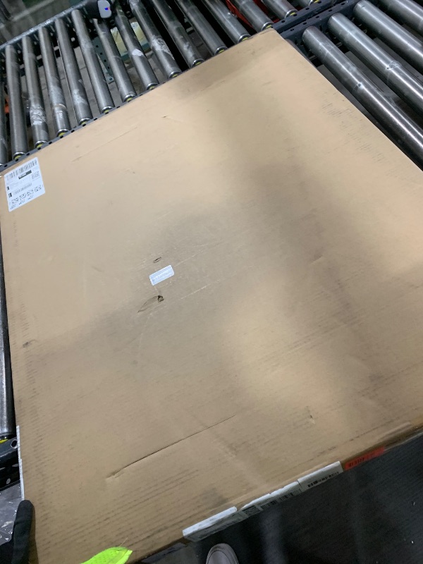 Photo 1 of Keonjinn Gold Mirrors for Bathroom Sink, 30 x 36 Inch Rounded Rectangle Brushed Brass Mirror, Metal Framed Rectangular Wall Mirror, HD Tempered Glass Modern Decorative Mirror(Horizontal/Vertical)