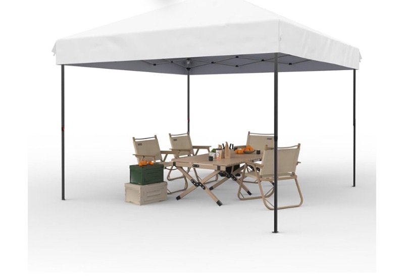 Photo 1 of 10'x10' Pop Up Tent, Beach Tent, Portable Commercial Tent, Waterproof and UV Protection, Portable Tent for Camping, Party, Outdoor Activities