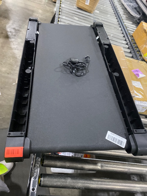 Photo 1 of Walking Pad Treadmill with APP, 3 in 1 Under Desk Treadmills, 2.5HP Low Noise Walking Vibration Pad with Remote Control,Portable Treadmill for Home Office, Red 