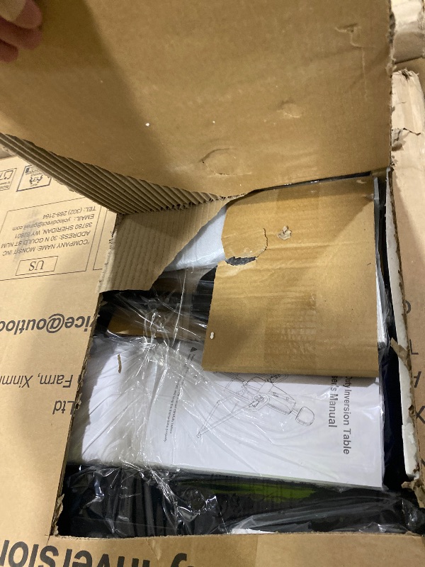 Photo 1 of YOLEO Gravity Inversion Table for Back Pain Relief 2026 New Inversion Table w/Lumbar Support Easy to Assemble Back Stretcher Machine 300 lbs
