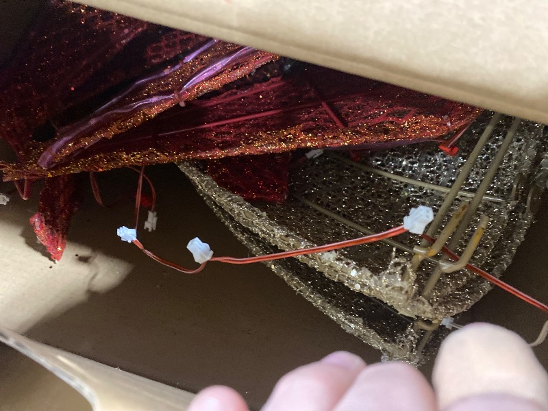 Photo 1 of Member’s Mark 48" Pre-lit Wreath Décor