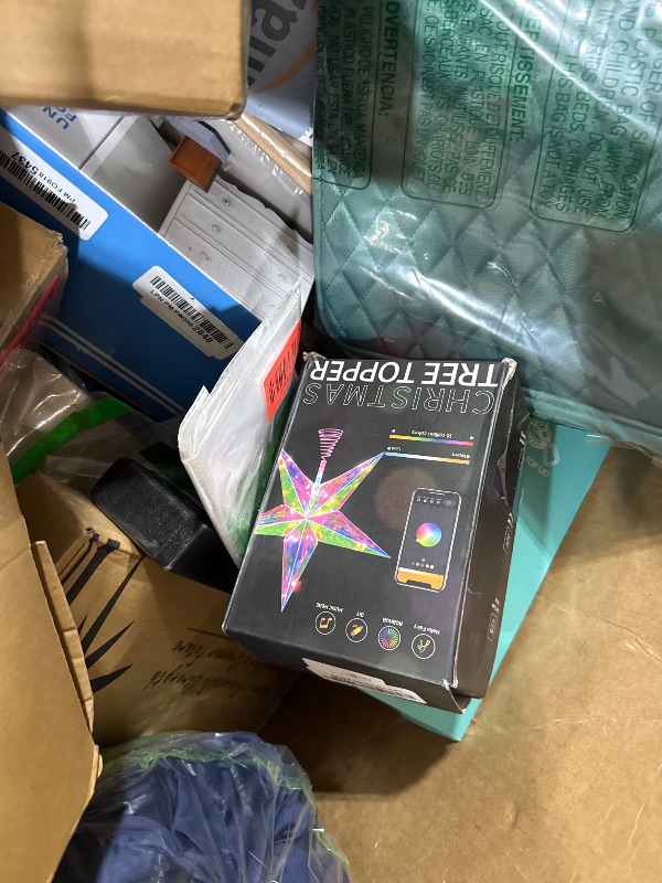 Photo 1 of 11.8" Christmas Tree Topper Star with APP & Remote Control, Color Changing Tree Topper Star Lighted with Music Sync, DIY Modes, Dimmable, Timer for Indoor Christmas Tree Decoration