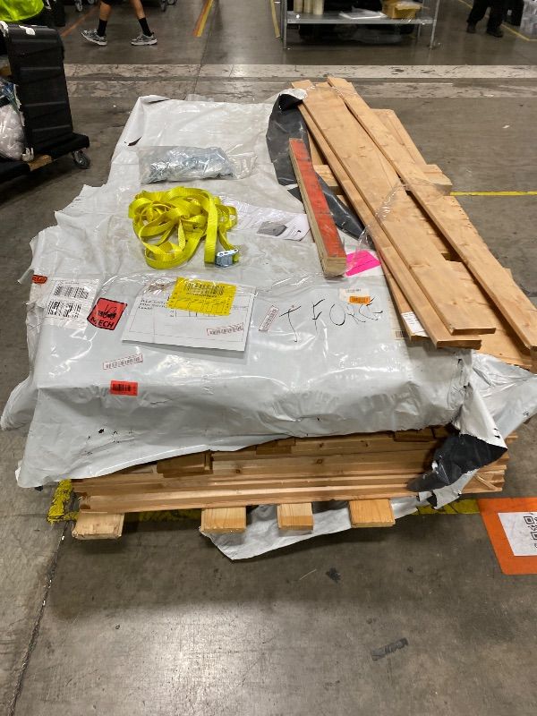 Photo 1 of Leisure Season Urbano Lean to Shed Kit - Modern Weatherproof Outdoor Storage Shed with Floor, Doors, Plexiglass Windows, Pent Roof - Nordic Spruce Wood Shed Kit - Medium Brown, 8'x6' (URB8X69135)