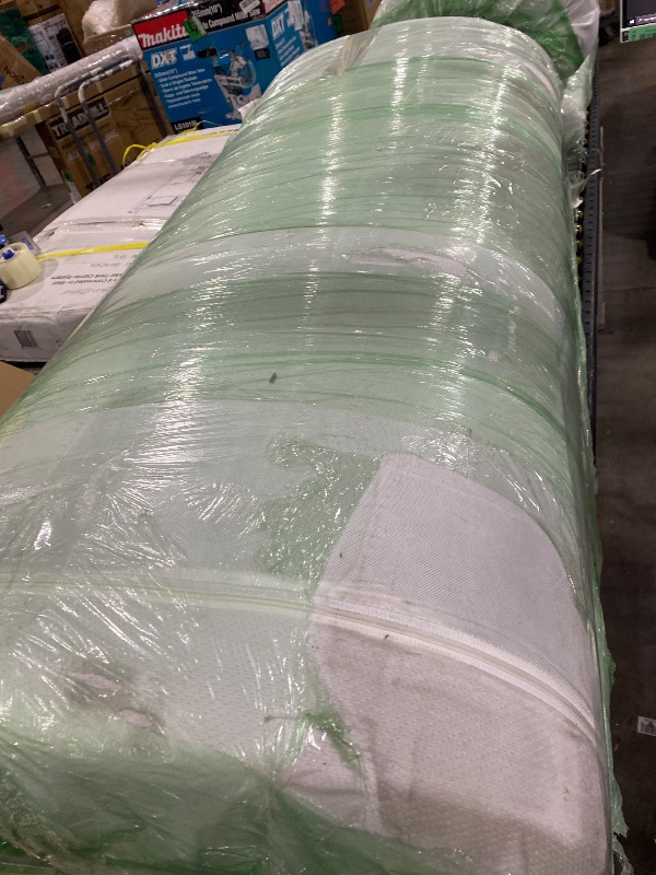 Photo 1 of CYMULA Folding Mattress Queen Size, Memory Foam 6 inch Tri Portable Trifold Mattress Futon Topper Queen with Breathable & Washable Cover, Murphy Bed Guest Bed,58"x75"x6"