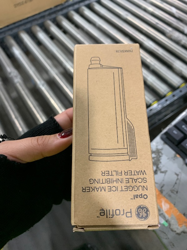Photo 1 of GE Profile Scale Inhibiting Filter, Replacement Water Filter for Opal Nugget Ice Maker, Cleans and Filters Water for Fresh Ice, Replace Every 3 Months for Best Results, Easy Install, 1 Pack