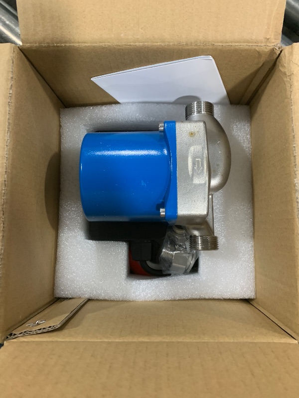 Photo 1 of ZAIGANMA Hot Water Recirculating Pump with Timer Recirculation System & BSP 3/4" w/NPT 1/2" Adapter, Sensor Valve 304 Stainless Steel Bybass Valve Kit for Instant Hot Tank Water Heaters #595916 095580