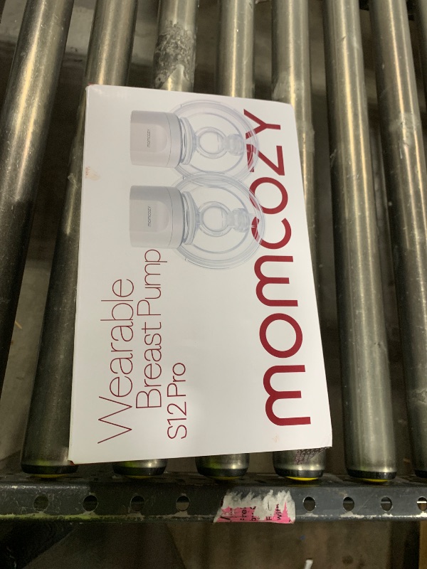 Photo 1 of Momcozy Portable Pump S12 Pro for Breastfeeding, 24mm, 2 Count, Crystal White