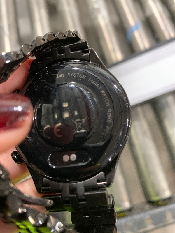 Photo 1 of 2025 Rotating Bezel Smart Watch for Men with Bluetooth Call, Heart Rate, Blood Pressure, SpO2, Sleep Monitor, Waterproof Round Watch with Encoder Knob, 1.32" AMOLED Display, Compatible Android and iOS