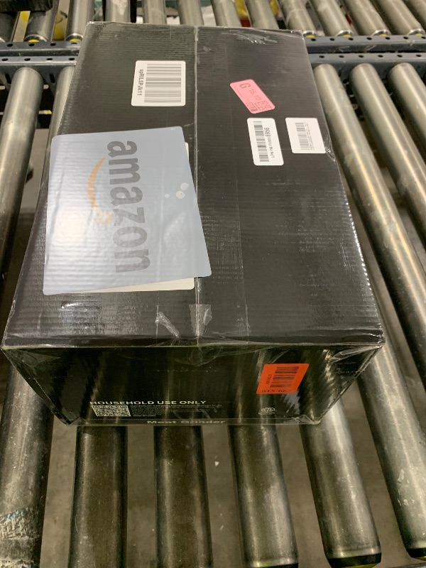 Photo 1 of Electric Meat Grinder, Sausage Stuffer with 3 Sausage Tubes, 2 Blades, 3 Plates, 3200W Max, Meat Grinder Heavy Duty for Home Kitchen Use, Stainless Steel (Black)