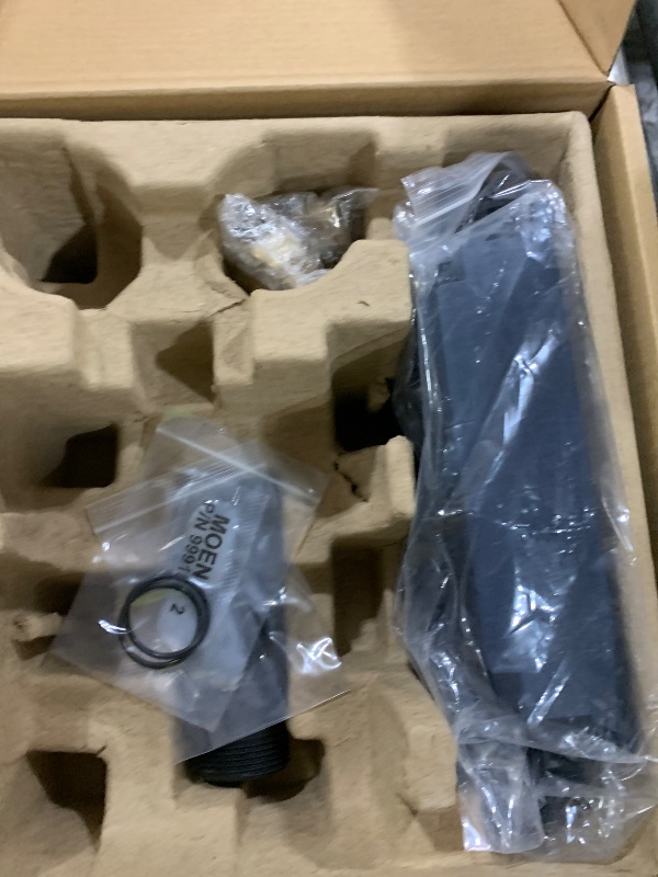 Photo 1 of Moen Flo Smart Water Monitor and Automatic Shutoff Sensor, Wi-Fi Water Leak Detector for 3/4-Inch Diameter Pipe, 900-001