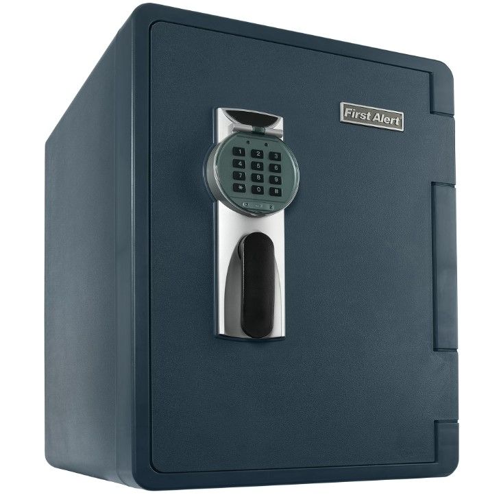 Photo 1 of First Alert Fire Resistant Electronic Lock Standalone Safe Gray
