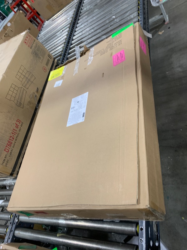 Photo 1 of Amazon Basics Bed Frame with Storage, Foldable Metal Platform, Sturdy Steel, No Box Spring Needed, 18 Inches High, Tool-Free Setup, Queen Size, Black