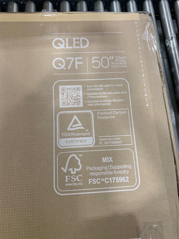 Photo 1 of Samsung - 50” Class FOR PARTS ONLY 