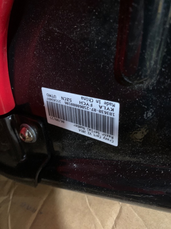 Photo 1 of Razor Crazy Cart Electric 360 Spinning Drifting Kids Ride On Outdoor Go Cart