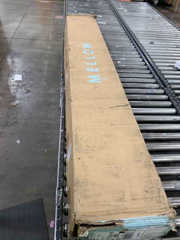 Photo 1 of Mellow Naturalista Grand 12 Inch Solid Wood Platform Bed with Wooden Slats, Easy Assembly, Queen, White