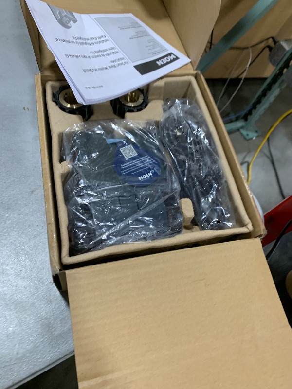 Photo 1 of Moen Flo Smart Water Monitor and Automatic Shutoff Sensor, Wi-Fi Connected Water Leak Detector for 1-Inch Diameter Pipe, 900-006