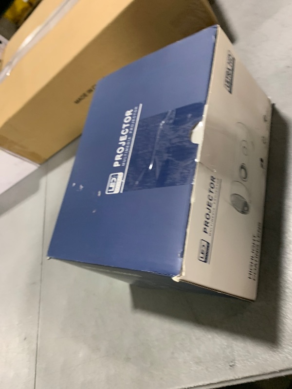 Photo 1 of Smart Projector with WiFi and Bluetooth, Mini Projector Supports 4K 1080P, Portable Movie Projectors Built-in Apps, Compatible with HDMI/USB/Smartphone/TV Box/Laptop for Bedroom, Office, Outdoor Use