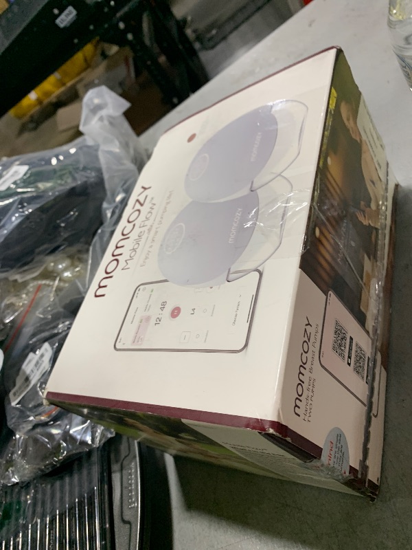 Photo 1 of Momcozy Wearable Breast Pump, Hands Free Upgraded Mobile Flow | M9, App Discreet Control with Personalized Multi-Modes & 15 Levels, Wearable Breast Pump 24mm, 2 Pack Cozy Red