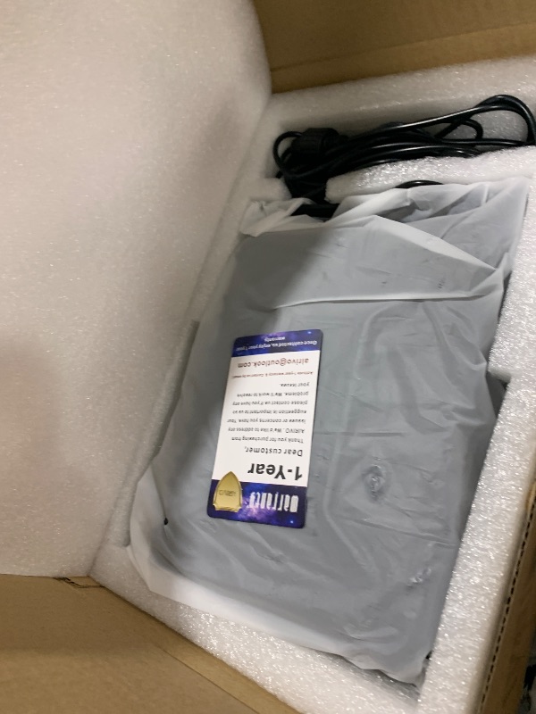 Photo 1 of AIRIVO Outdoor Star Laser Projector, App & Remote Control 7 Colors Motion Smart Firefly Lights Christmas Snowflake Projector, 8 Lighting Effects Fairy Light Projector for Holiday Decor Garden Light