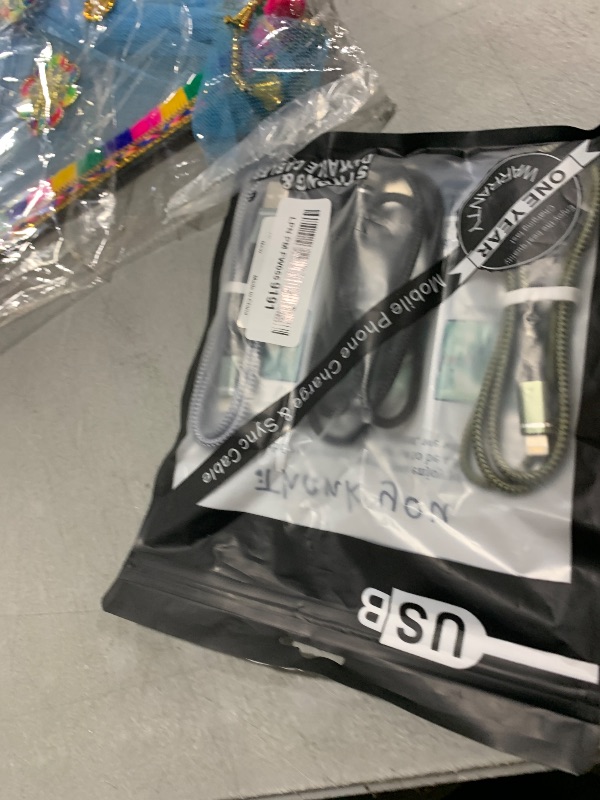 Photo 1 of [Apple MFi Certified] iPhone Charger Fast Charging 3-Pack 3FT Lightning Cable Nylon Braided iPhone Charger Cord Compatible with iPhone 14 13 12 11 Pro Max XR XS X 8 7 6 Plus SE iPad and More 3FT