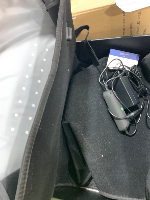 Photo 1 of Red Light Therapy Device for Feet Legs Knees Ankle Large 15.8" x 11.4" x 25" 480 Dual Wavelength LED with 5 Modes Adjustable Power & Timer Infrared Light Therapy for Pain Relief Health Care Treatment