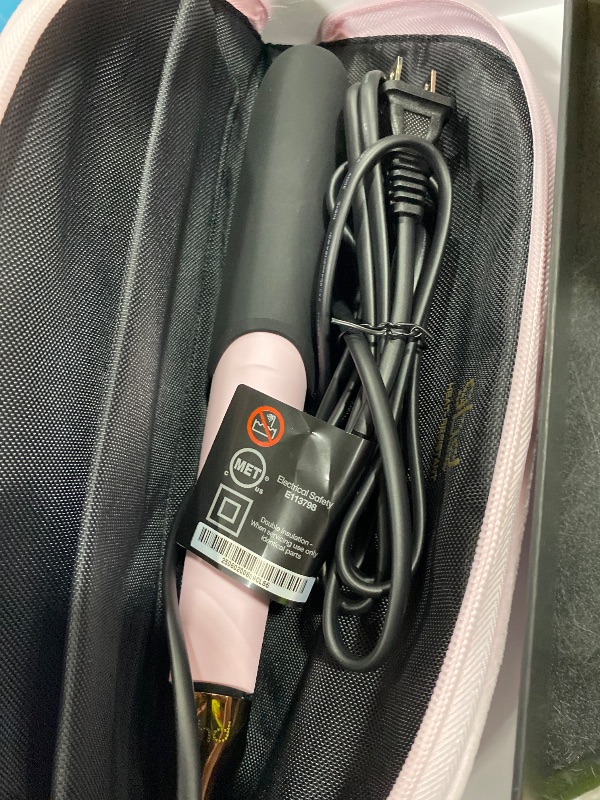 Photo 1 of ghd Chronos Professional Flat Iron, 1 Inch Plate, HD Motion-Responsive Technology, High-Definition Styling, 24Hr Results, Pink Sorbet