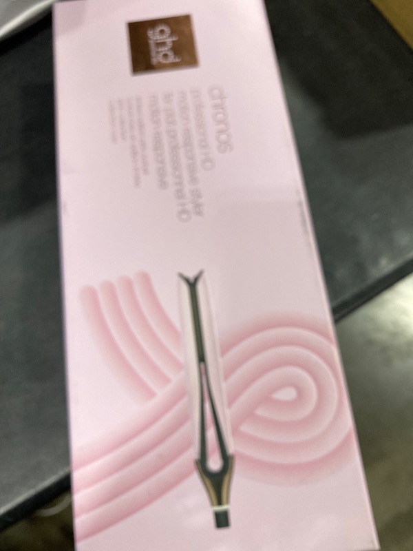 Photo 1 of ghd Chronos Professional Flat Iron, 1 Inch Plate, HD Motion-Responsive Technology, High-Definition Styling, 24Hr Results, Pink Sorbet