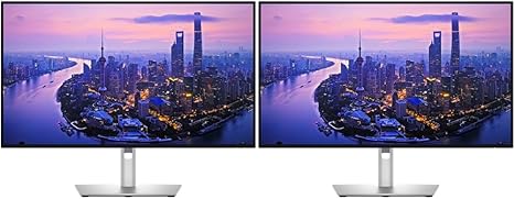 Photo 1 of Dell U2725QE UltraSharp 27" 4K UHD 3840x2160 120Hz IPS Black Thunderbolt Hub Dual Monitor Bundle