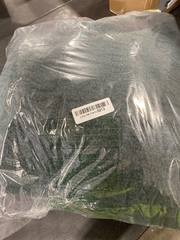 Photo 1 of Levi's Women's Long Length Patchwork Quilted Teddy Coat, Darkest Spruce, Small