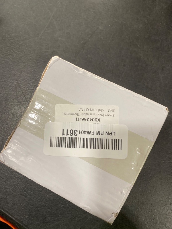 Photo 1 of Smart Programmable Thermostat for Home with Zone Remote Sensor and C Wire Adapter 7 Day Programmable Energy Star Compatible with andAssistant (3A Linked Water Underfloor