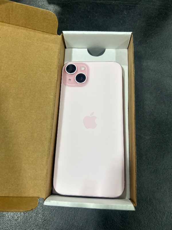 Photo 1 of Apple iPhone 15 Plus, 256GB, Pink - Unlocked (Renewed)