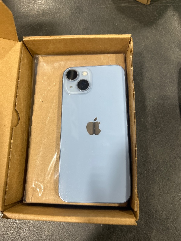 Photo 1 of Apple iPhone 14 (Renewed), 128GB, Blue - Unlocked