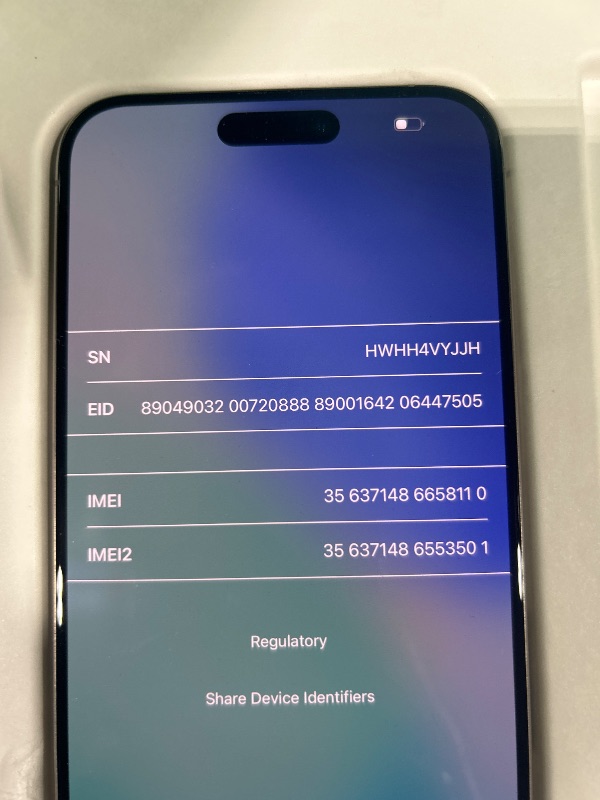 Photo 1 of Apple iPhone (Renewed Premium) 15 Pro Max, 256GB, Natural Titanium - Unlocked