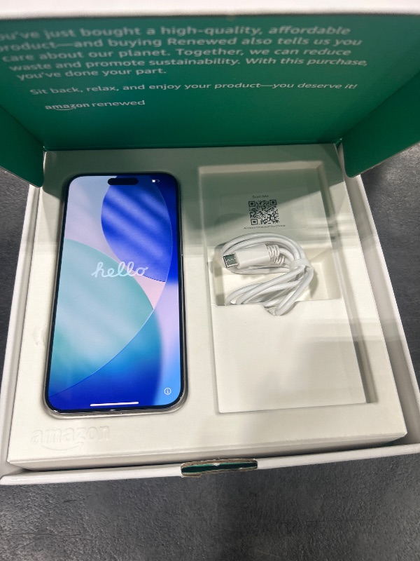 Photo 1 of Apple iPhone (Renewed Premium) 15 Pro Max, 256GB, Natural Titanium - Unlocked